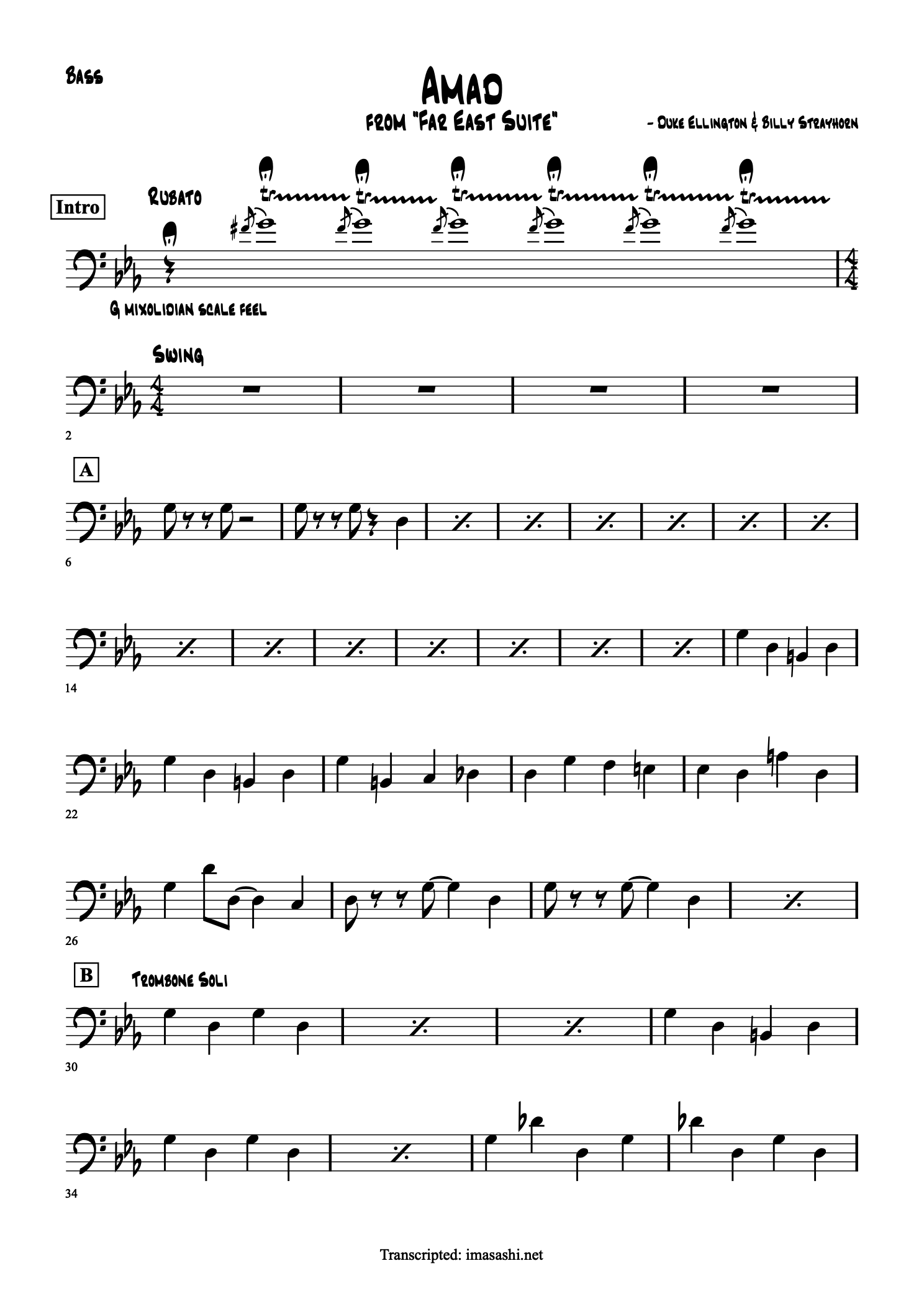 Duke Ellington Amad Bass-1